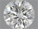 Natural Diamond 0.51 Carats, Round with Excellent Cut, H Color, SI2 Clarity and Certified by IGI