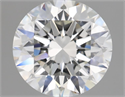 Natural Diamond 2.20 Carats, Round with Excellent Cut, I Color, VVS1 Clarity and Certified by GIA