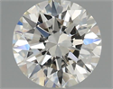 Natural Diamond 0.50 Carats, Round with Excellent Cut, J Color, VS1 Clarity and Certified by GIA