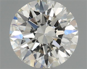 Picture of Natural Diamond 0.50 Carats, Round with Excellent Cut, J Color, VS1 Clarity and Certified by GIA