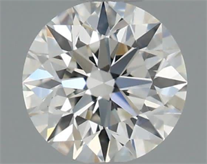 Picture of Natural Diamond 0.40 Carats, Round with Excellent Cut, G Color, VS1 Clarity and Certified by GIA