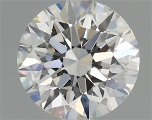 Picture of Natural Diamond 0.40 Carats, Round with Excellent Cut, F Color, VS1 Clarity and Certified by GIA