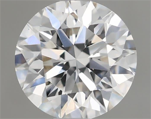 Picture of Natural Diamond 0.41 Carats, Round with Very Good Cut, E Color, VS1 Clarity and Certified by GIA