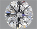 Natural Diamond 0.42 Carats, Round with Excellent Cut, G Color, VS2 Clarity and Certified by GIA