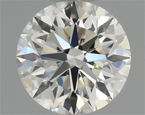 Picture of Natural Diamond 0.50 Carats, Round with Very Good Cut, J Color, SI1 Clarity and Certified by GIA