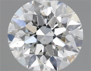 Picture of Natural Diamond 0.50 Carats, Round with Excellent Cut, E Color, SI2 Clarity and Certified by IGI