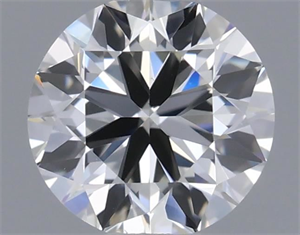 Picture of Natural Diamond 0.50 Carats, Round with Very Good Cut, H Color, VS1 Clarity and Certified by IGI