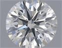 Natural Diamond 0.55 Carats, Round with Excellent Cut, J Color, VS2 Clarity and Certified by GIA