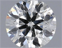 Natural Diamond 0.40 Carats, Round with Very Good Cut, I Color, SI2 Clarity and Certified by IGI