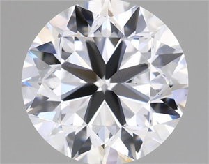 Picture of Natural Diamond 1.53 Carats, Round with Very Good Cut, D Color, VS2 Clarity and Certified by GIA