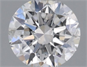 Natural Diamond 0.50 Carats, Round with Excellent Cut, D Color, SI2 Clarity and Certified by IGI