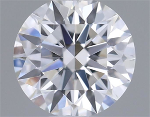 Picture of Natural Diamond 0.42 Carats, Round with Excellent Cut, H Color, VS2 Clarity and Certified by GIA