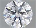 Natural Diamond 0.41 Carats, Round with Excellent Cut, E Color, SI1 Clarity and Certified by GIA