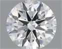 Natural Diamond 0.44 Carats, Round with Excellent Cut, I Color, VS2 Clarity and Certified by GIA