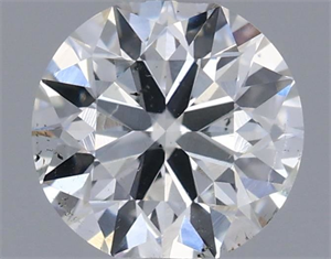 Picture of Natural Diamond 0.50 Carats, Round with Excellent Cut, E Color, SI1 Clarity and Certified by IGI