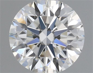 Picture of Natural Diamond 0.40 Carats, Round with Excellent Cut, I Color, VS2 Clarity and Certified by GIA