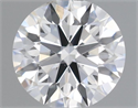 Natural Diamond 0.40 Carats, Round with Excellent Cut, G Color, SI1 Clarity and Certified by GIA