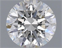 Natural Diamond 0.40 Carats, Round with Excellent Cut, H Color, SI1 Clarity and Certified by GIA