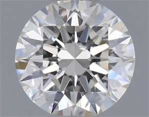 Picture of Natural Diamond 0.40 Carats, Round with Excellent Cut, H Color, SI1 Clarity and Certified by GIA