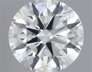 Picture of Natural Diamond 0.48 Carats, Round with Excellent Cut, I Color, SI1 Clarity and Certified by GIA