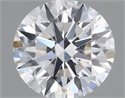 Natural Diamond 0.41 Carats, Round with Excellent Cut, F Color, SI1 Clarity and Certified by GIA