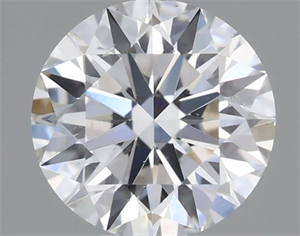 Picture of Natural Diamond 0.41 Carats, Round with Excellent Cut, F Color, SI1 Clarity and Certified by GIA