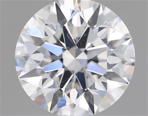 Picture of Natural Diamond 0.41 Carats, Round with Excellent Cut, F Color, SI1 Clarity and Certified by GIA