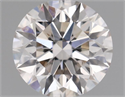 Natural Diamond 0.55 Carats, Round with Excellent Cut, K Color, VS2 Clarity and Certified by GIA