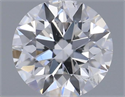 Natural Diamond 0.40 Carats, Round with Very Good Cut, F Color, SI2 Clarity and Certified by GIA