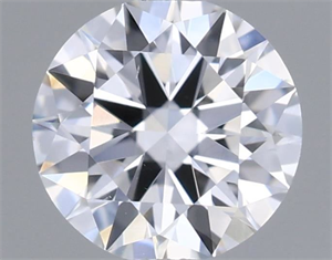 Picture of Natural Diamond 0.40 Carats, Round with Excellent Cut, F Color, VS2 Clarity and Certified by GIA