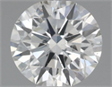 Natural Diamond 0.50 Carats, Round with Excellent Cut, H Color, SI1 Clarity and Certified by IGI