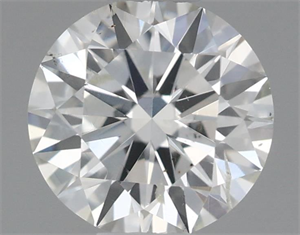 Picture of Natural Diamond 0.50 Carats, Round with Excellent Cut, H Color, SI1 Clarity and Certified by IGI