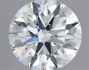 Picture of Natural Diamond 0.41 Carats, Round with Excellent Cut, F Color, SI2 Clarity and Certified by GIA