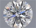 Natural Diamond 0.45 Carats, Round with Very Good Cut, I Color, VVS1 Clarity and Certified by GIA