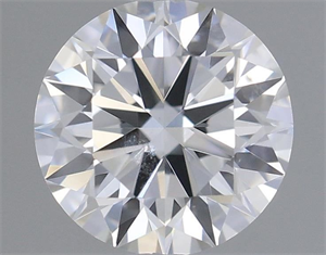 Picture of Natural Diamond 0.41 Carats, Round with Excellent Cut, H Color, SI2 Clarity and Certified by GIA