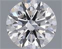 Natural Diamond 0.41 Carats, Round with Excellent Cut, F Color, VS2 Clarity and Certified by GIA