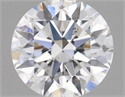 Natural Diamond 0.45 Carats, Round with Excellent Cut, F Color, SI1 Clarity and Certified by GIA