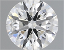 Natural Diamond 0.41 Carats, Round with Excellent Cut, J Color, VVS1 Clarity and Certified by GIA