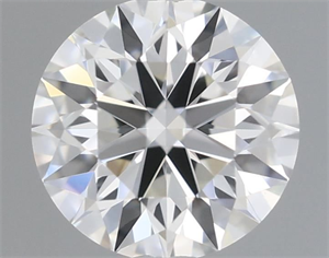 Picture of Natural Diamond 0.41 Carats, Round with Excellent Cut, J Color, VVS1 Clarity and Certified by GIA