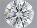 Natural Diamond 0.40 Carats, Round with Excellent Cut, J Color, SI2 Clarity and Certified by GIA