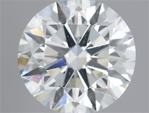 Picture of Natural Diamond 0.40 Carats, Round with Excellent Cut, J Color, SI2 Clarity and Certified by GIA