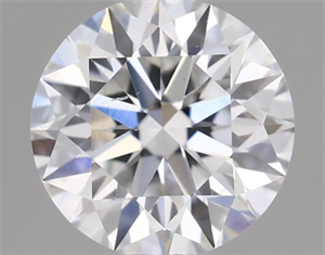 Picture of Natural Diamond 0.40 Carats, Round with Excellent Cut, E Color, SI1 Clarity and Certified by GIA