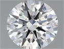 Natural Diamond 0.40 Carats, Round with Excellent Cut, I Color, VS2 Clarity and Certified by GIA