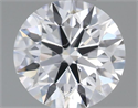 Natural Diamond 0.40 Carats, Round with Excellent Cut, E Color, SI1 Clarity and Certified by GIA