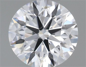 Picture of Natural Diamond 0.40 Carats, Round with Excellent Cut, E Color, SI1 Clarity and Certified by GIA