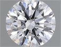 Natural Diamond 0.40 Carats, Round with Very Good Cut, D Color, VVS2 Clarity and Certified by GIA