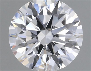 Picture of Natural Diamond 0.40 Carats, Round with Very Good Cut, D Color, VVS2 Clarity and Certified by GIA