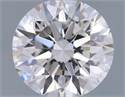 Natural Diamond 0.40 Carats, Round with Excellent Cut, D Color, VVS2 Clarity and Certified by IGI