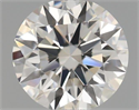 Natural Diamond 0.40 Carats, Round with Excellent Cut, I Color, VVS2 Clarity and Certified by GIA