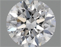 Natural Diamond 0.40 Carats, Round with Very Good Cut, D Color, VS2 Clarity and Certified by GIA